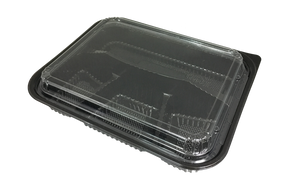 Japanese 4-Compartment Bento Boxes with Lid (100set)