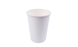 12oz White Single Wall Coffee Cup (1000pcs)