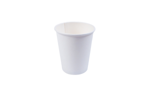 8oz White Single Wall Coffee Cup (1000pcs)
