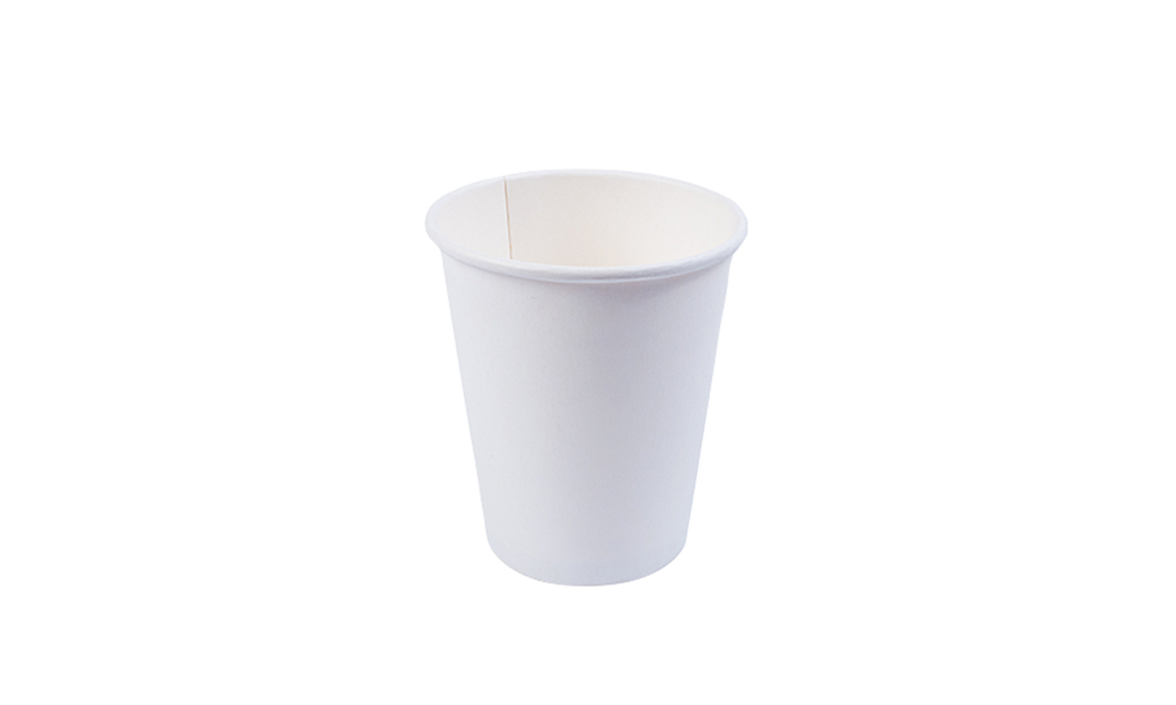 8oz White Single Wall Coffee Cup (1000pcs)